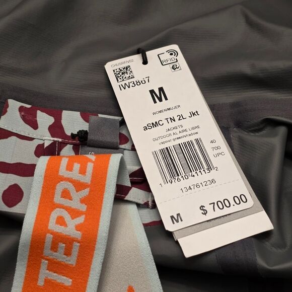 Adidas X Stella McCartney Terrex TrueNature 2L Jacket IW3867 Women's Size M - Picture 4 of 4